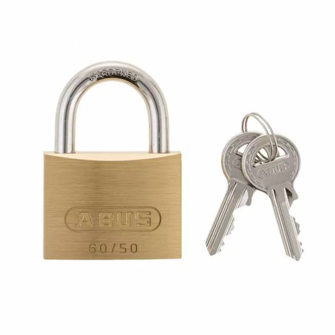 Spyna Abus 60/50C, žalvario, 60 mm