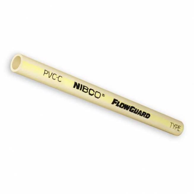 Vandentiekio vamzdis Nibco PVC-C, 20 mm, 3.048 m