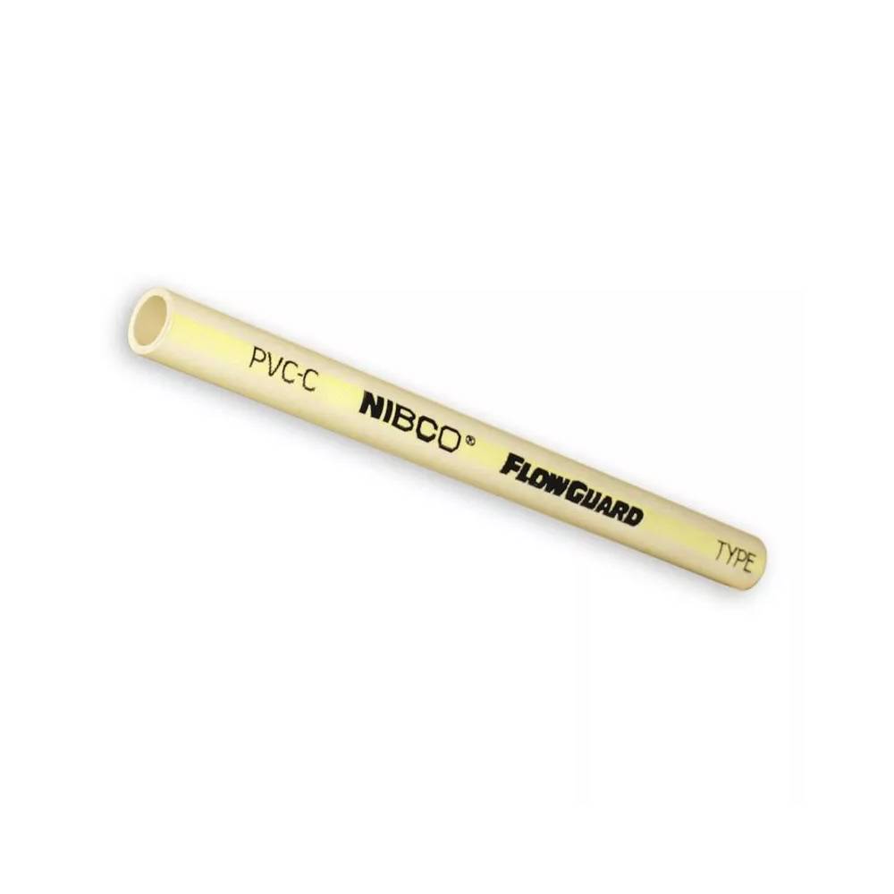 Vandentiekio vamzdis Nibco PVC-C, 20 mm, 3.048 m