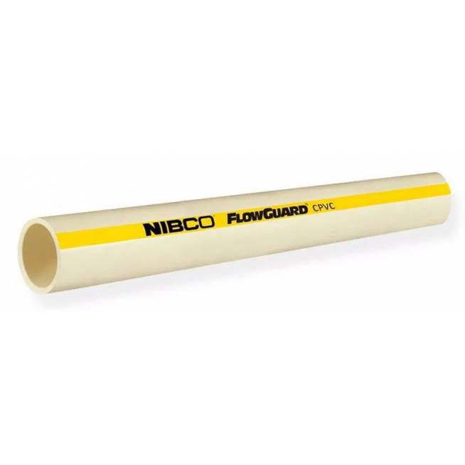 Vandentiekio vamzdis Nibco PVC-C, 16 mm, 3.048 m