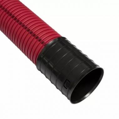 Gofruotas instaliacinis vamzdis Pipelife D110 HDPE, 6 m, 6 m