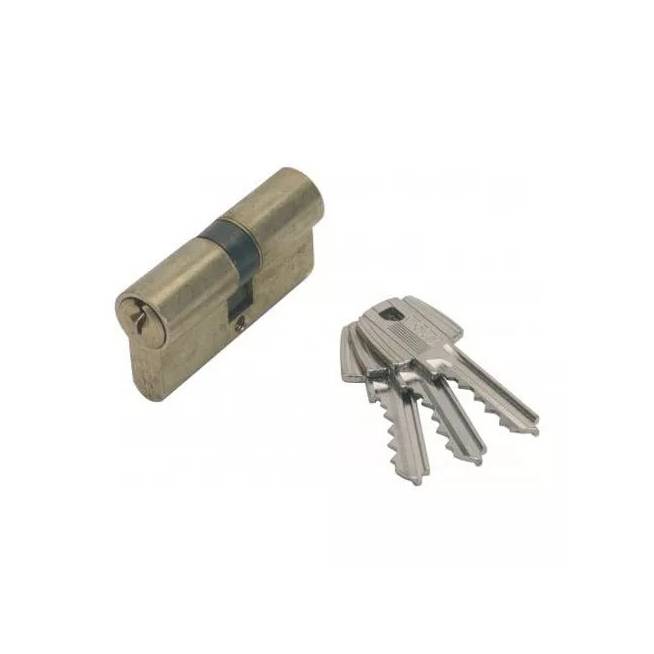 Spynos cilindras Tesa Assa Abloy 50303550L 25, europinio (din) standarto, 85 mm, žalvario