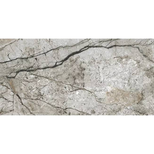 Plytelės, akmens masės Cersanit Marble Skin NT1058-033-1, 119.8 cm x 59.8 cm, pilka