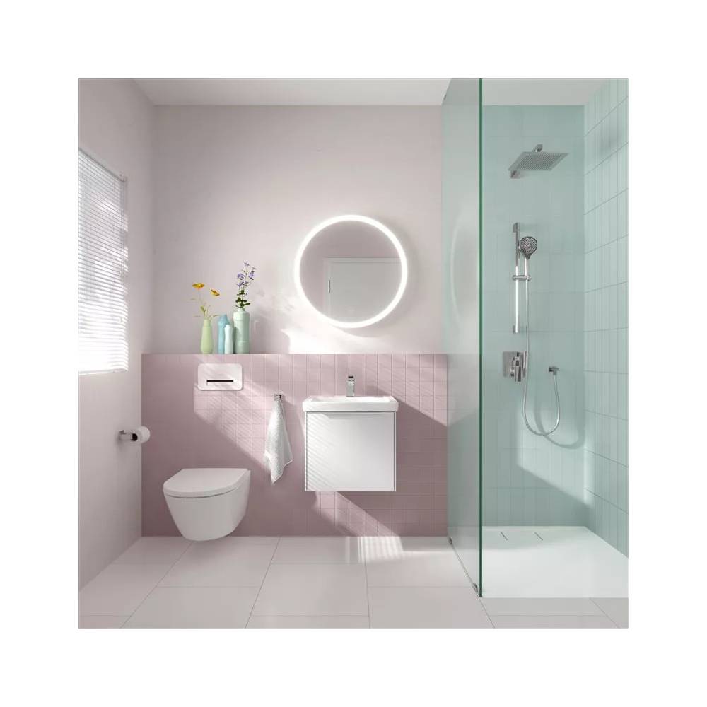 Unitazo sėdynė su dangčiu Villeroy & Boch Subway 2.0, balta, 459 cm x 375 cm