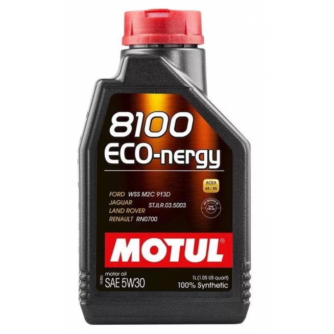 Variklių alyva Motul 8100 Eco-Nergy 5W - 30, sintetinis, lengviesiems automobiliams, 1 l