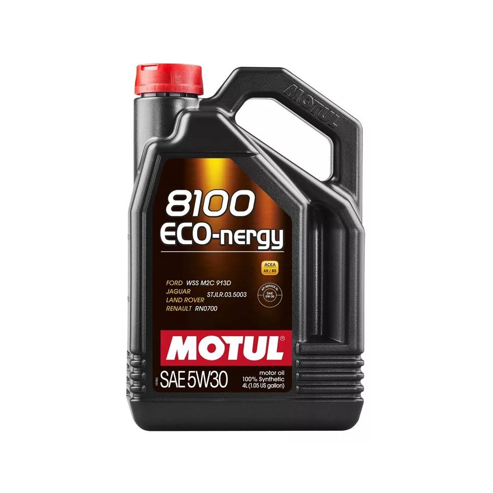 Variklių alyva Motul 8100 Eco-Nergy 5W - 30, sintetinis, lengviesiems automobiliams, 4 l