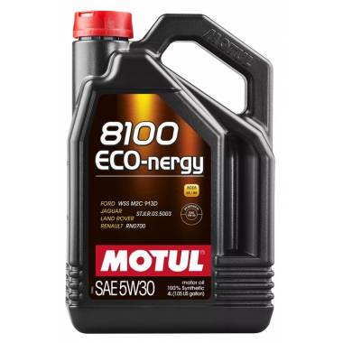 Variklių alyva Motul 8100 Eco-Nergy 5W - 30, sintetinis, lengviesiems automobiliams, 4 l