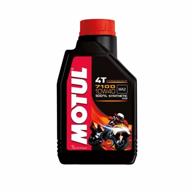 Variklių alyva Motul 10W - 40, sintetinis, moto technikai, 1 l