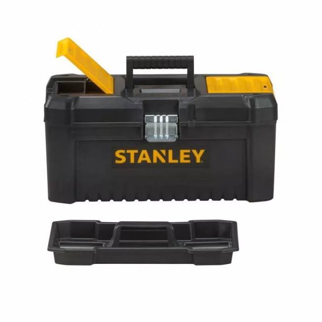 Įrankių dėžė Stanley STST1-75518 16, 41 cm x 19.5 cm x 20 cm, juoda/geltona