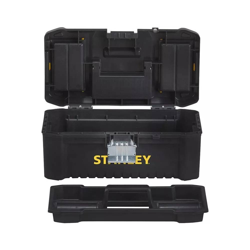 Įrankių dėžė Stanley STST1-75518 16, 41 cm x 19.5 cm x 20 cm, juoda/geltona