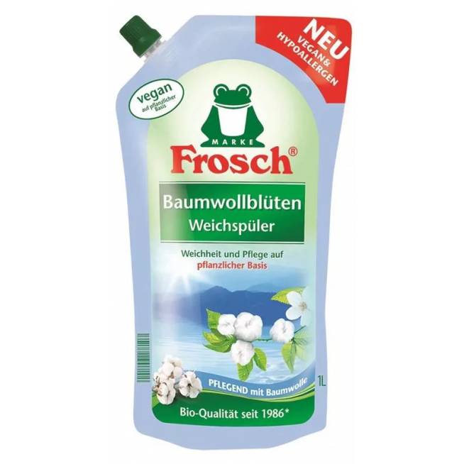 Skalbinių minkštiklis Frosch 501690989, skystas, 1 l