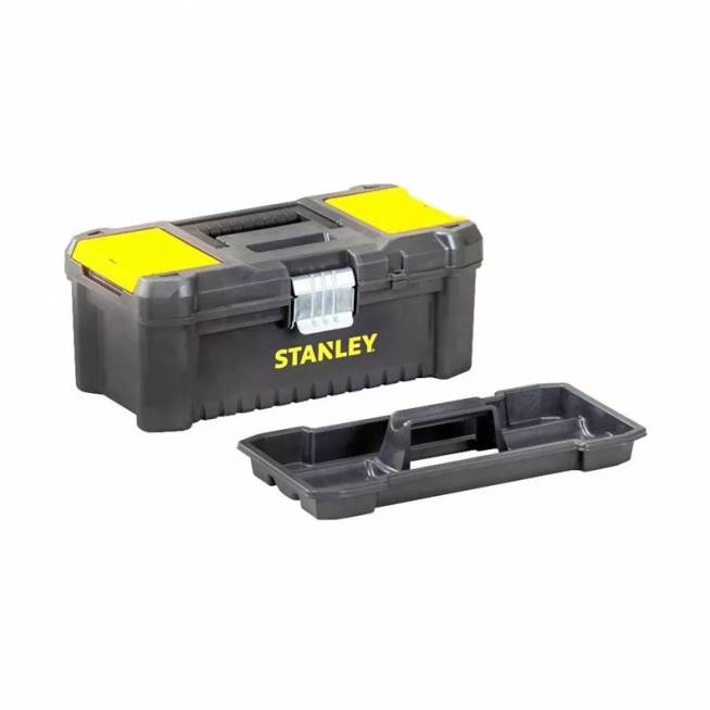 Įrankių dėžė Stanley 3253561755156, 32.5 cm x 13 cm x 18 cm, juoda