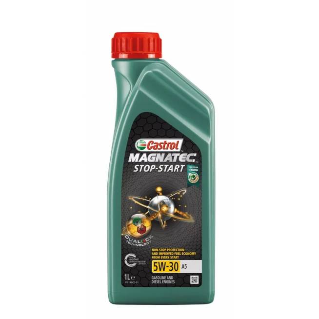 Variklių alyva Castrol Magnatec 5W - 30, sintetinis, lengviesiems automobiliams, 1 l