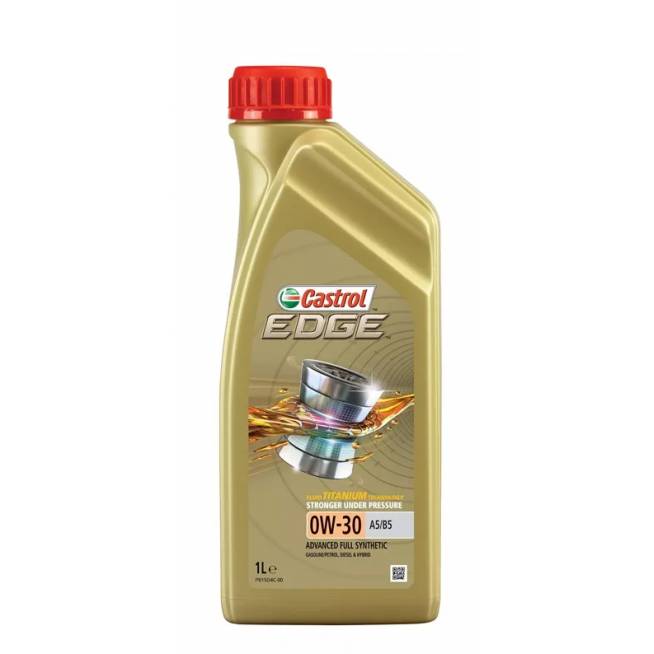 Variklių alyva Castrol Edge Titanium 0W - 30, sintetinis, lengviesiems automobiliams, 1 l