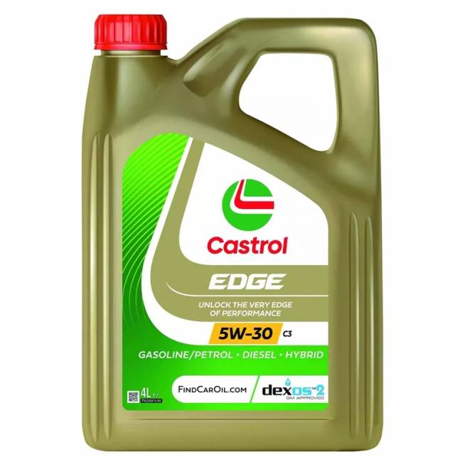 Automobilio variklio tepalas Castrol Edge Titanium FST C3 5W - 30, sintetinis, lengviesiems automobiliams, 4 l