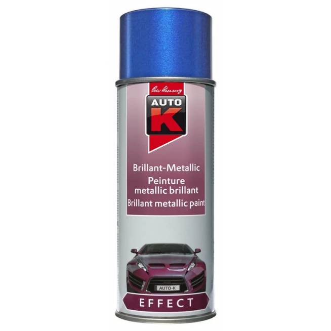 Aerozoliniai dažai Auto K Effect Brilliant Metallic Le Mans, 0.4 l, mėlyna