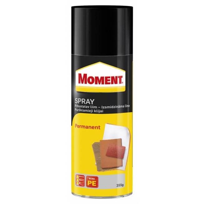 Klijai purškiamieji Moment Power Spray, 0.4 l