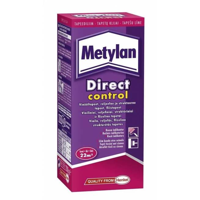 Tapetų klijai Metylan Direct Control, 0.2 kg