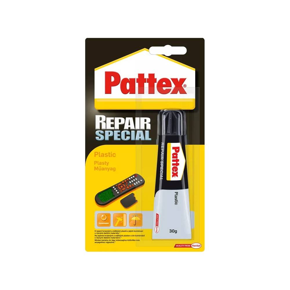 Klijai kontaktiniai Moment Pattex Repair Special Plastic, 0.03 kg