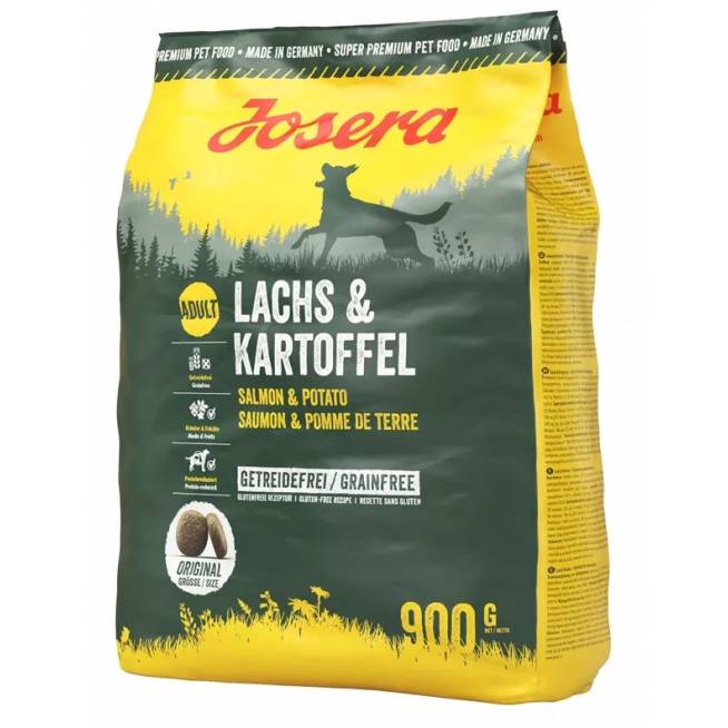 Sausas šunų maistas Josera JOS0256, žuvis, 0.9 kg