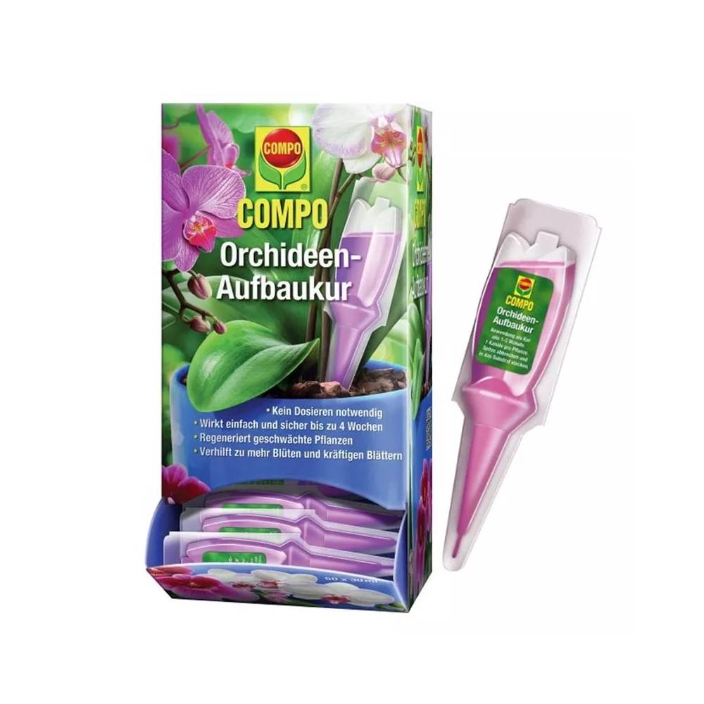 Trąšos orchidėjoms Compo, skystos, 0.03 l