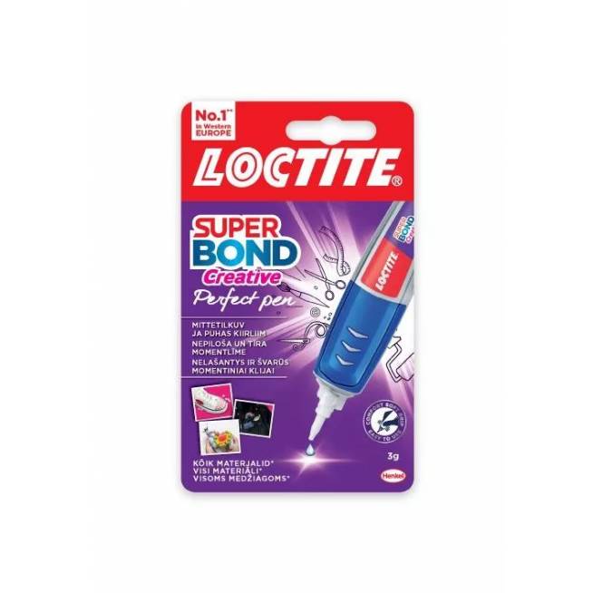 Klijai universalūs Loctite Super Bond Perfect Pen, 0.003 kg