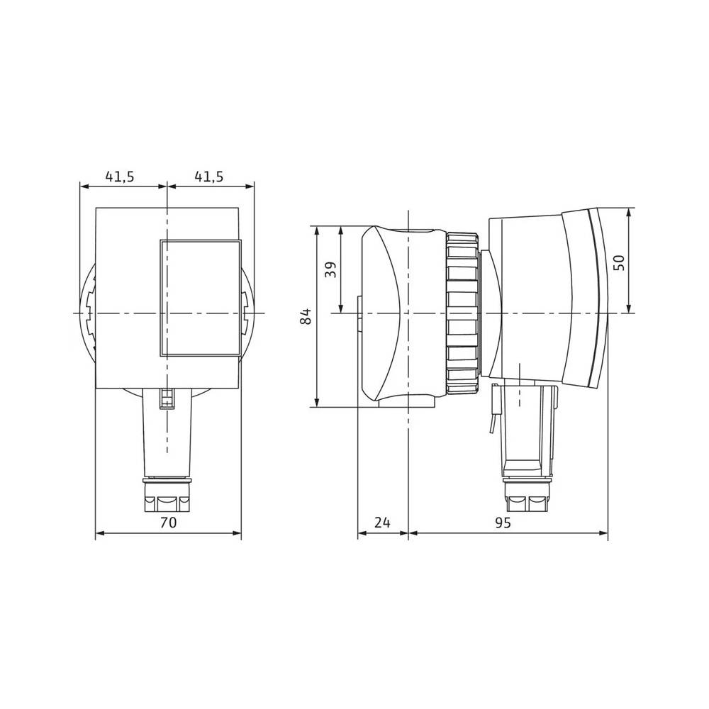 Recirkuliacinis siurblys Wilo Star - Z Nova, 84 mm, 3 - 5 W