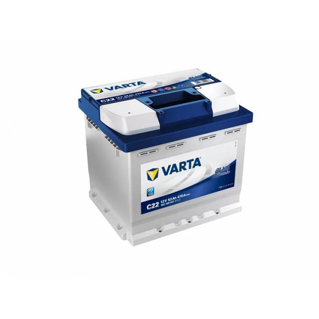 Akumuliatorius Varta BD C22, 12 V, 52 Ah, 470 A