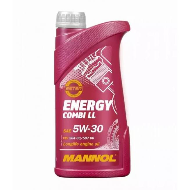 Variklių alyva Mannol Energy Combi LL 5W - 30, sintetinis, lengviesiems automobiliams, 1 l