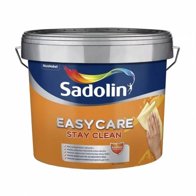 Dažai Sadolin Easycare, balta, 10 l