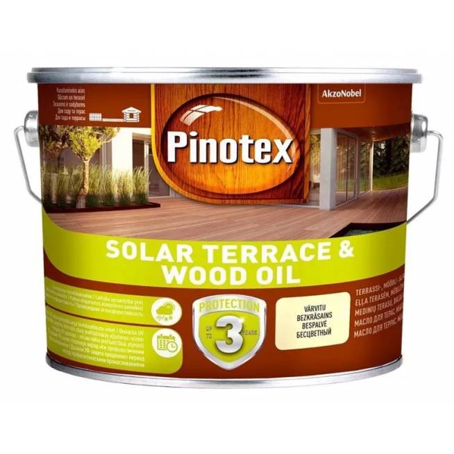 Medienos aliejus Pinotex Solar 5310524, skaidri, 2.33 l