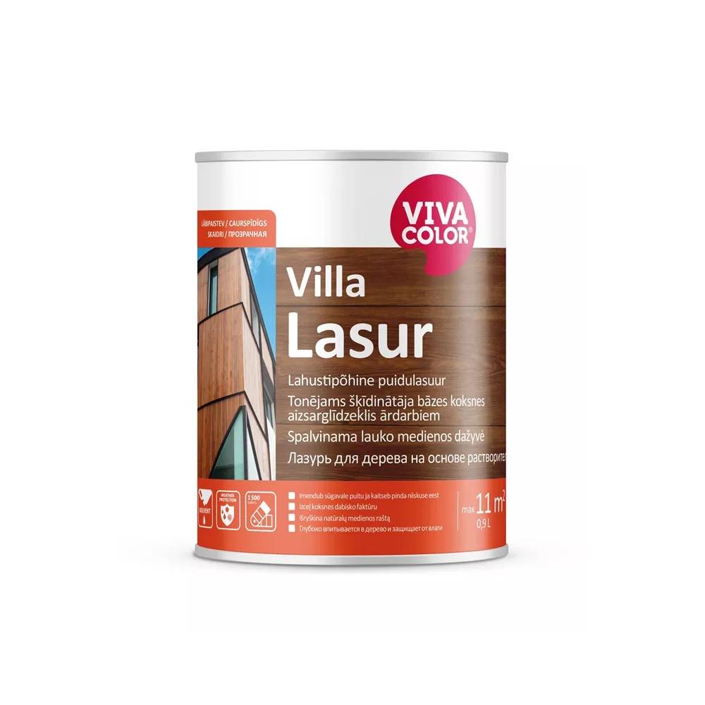 Impregnantas Vivacolor Villa Lasur, 0.9 l