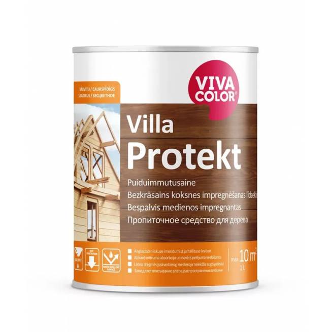 Impregnantas Vivacolor Villa Protekt, 1 l