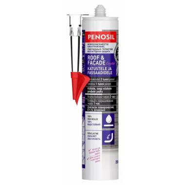 Elastingas hermetikas Penosil Roof & Facade, 0.29 l, skaidri