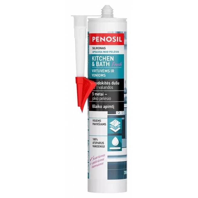 Hermetikas Penosil Kitchen & Bath, 0.31 l, skaidri