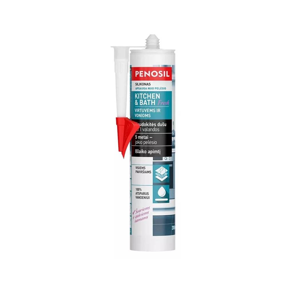 Hermetikas Penosil Kitchen & Bath, 0.31 l, skaidri