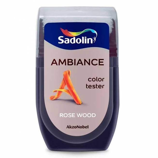 Spalvos testeris Sadolin Ambiance Color Tester, rose wood, 0.03 l