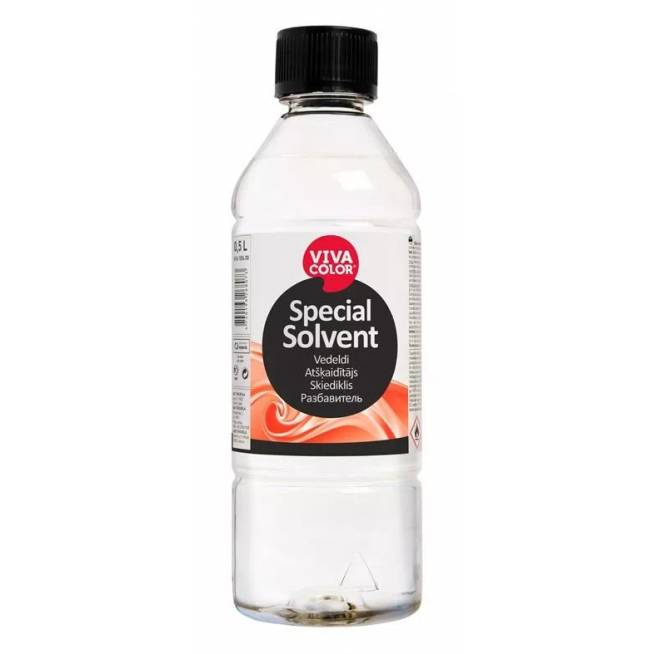 Vaitspiritas, vidaus ir lauko Vivacolor Special Solvent, 0.5 l