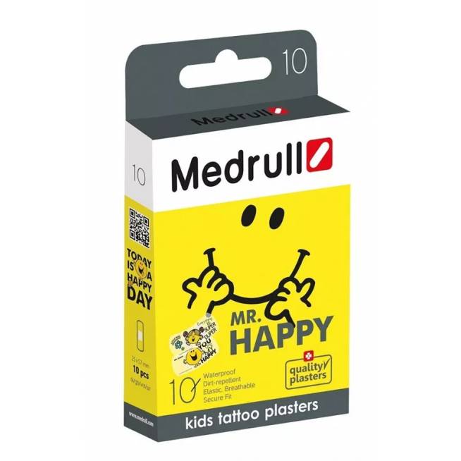 Pleistrai Medrull Mr. Happy, 10 vnt.