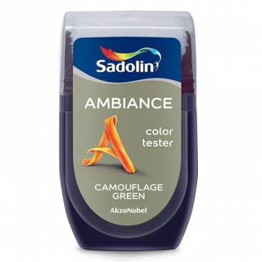 Spalvos testeris Sadolin Ambiance Color Tester, kamufliažinė žalia, 0.03 l