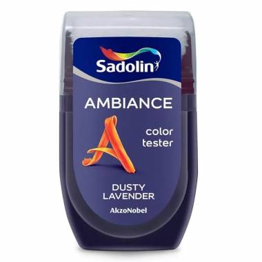 Spalvos testeris Sadolin Ambiance Color Tester, dulkėta levanda, 0.03 l