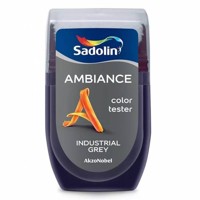 Spalvos testeris Sadolin Ambiance Color Tester, industrial grey, 0.03 l