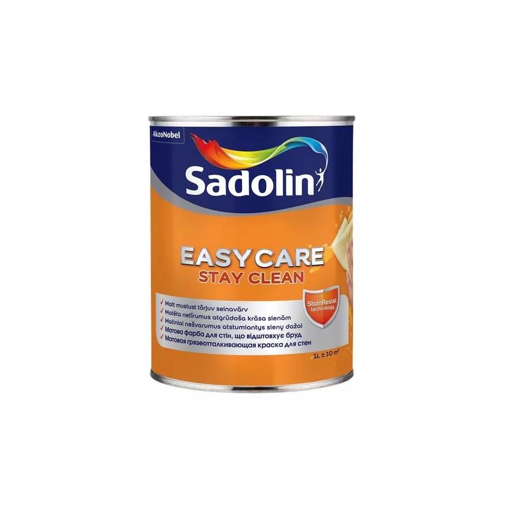 Dažai Sadolin Easycare, balta, 1 l