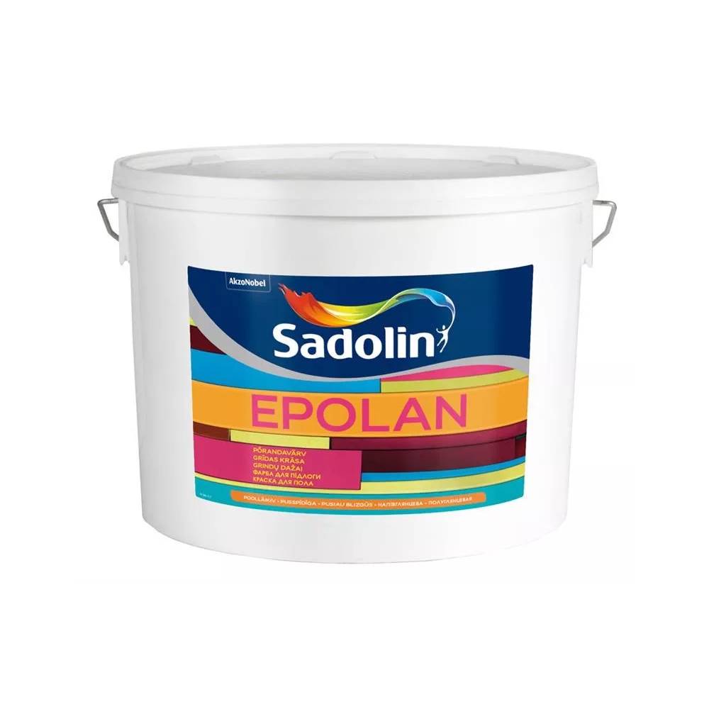 Grindų dažai Sadolin Epolan, balta, 5 l