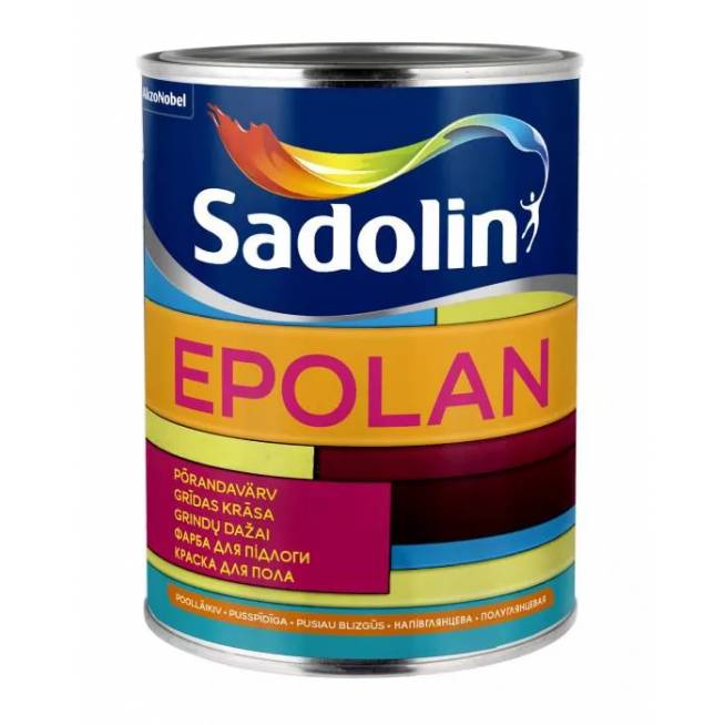 Grindų dažai Sadolin Epolan, balta, 0.93 l