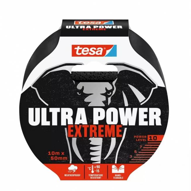 Remonto juosta Tesa Ultra Power Extreme, Vienpusė, 10 m x 5 cm