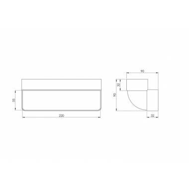 Alkūnė Europlast KLV25-90, 90 °