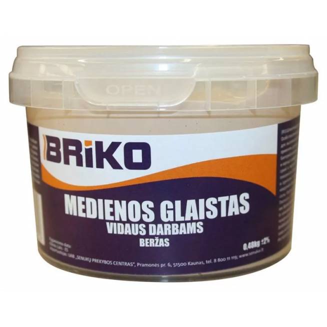 Glaistas Briko, paruoštas naudoti, beržo, 0.48 l