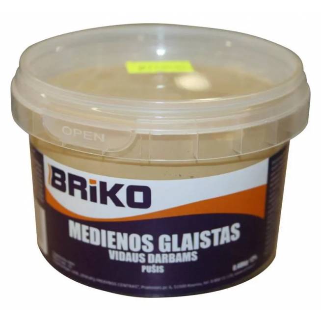 Glaistas Briko, paruoštas naudoti, pušies, 0.48 kg