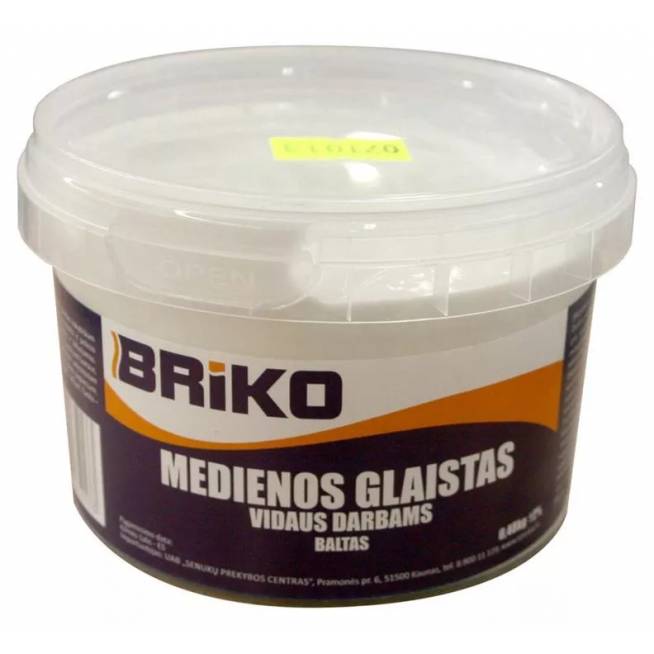 Glaistas Briko, paruoštas naudoti, balta, 0.48 kg